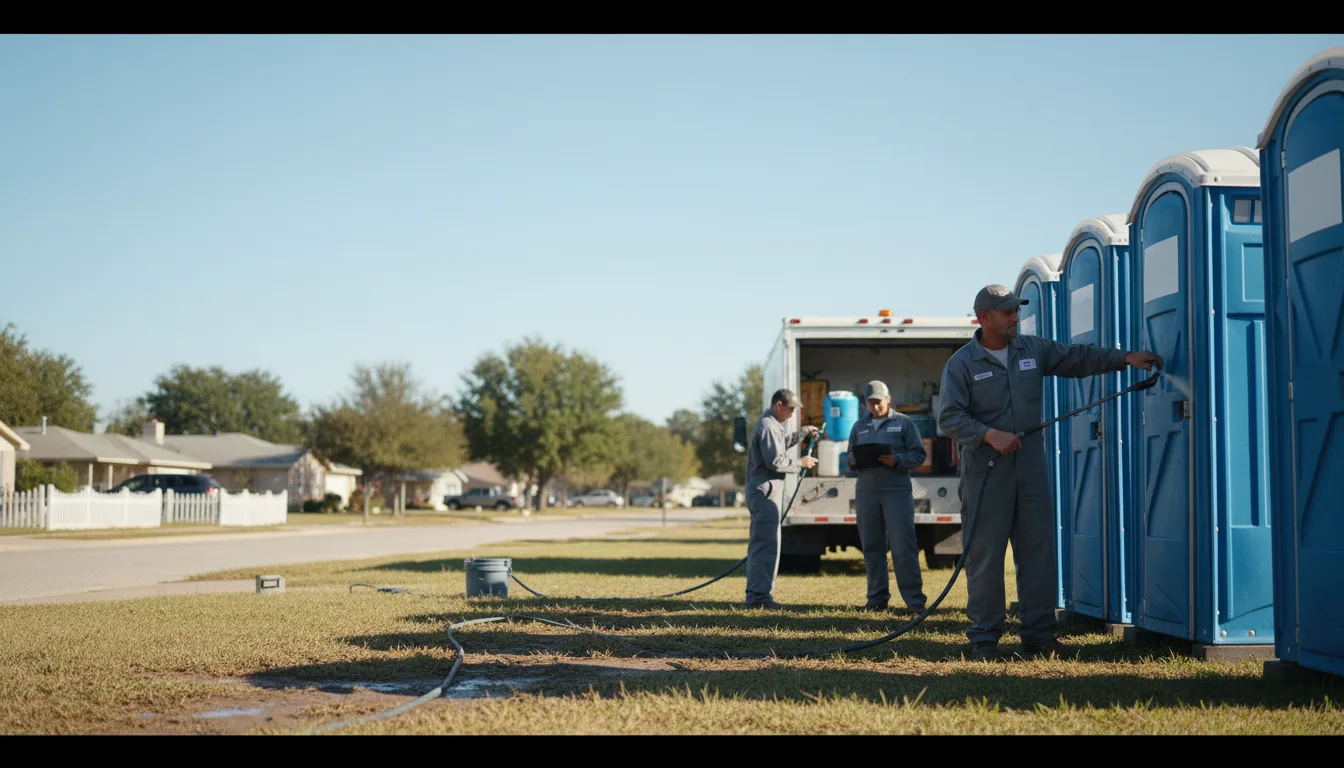 Long-Term Portable Toilet Rental in Pulaski, IL near me